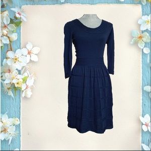 dark blue light sweater dress. NWT.